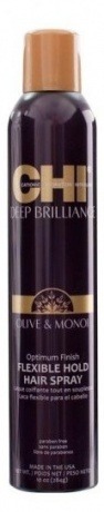 Лак для финальной фиксации - Chi Deep Brilliance Finish Flexible Hold Spray