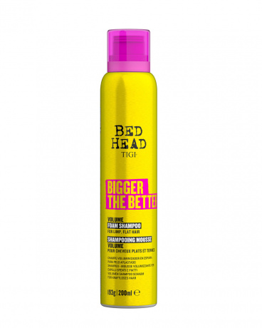 Шампунь-мусс для объема волос  - TIGI Bed Head Bigger The Better Volume Foam Shampoo