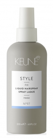 Лак неаэрозольный для фиксации - Keune Style LIQUID HAIRSPRAY № 97