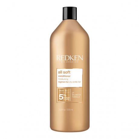 Кондиционер с аргановым маслом для сухих и ломких волос - Redken All Soft Conditioner  