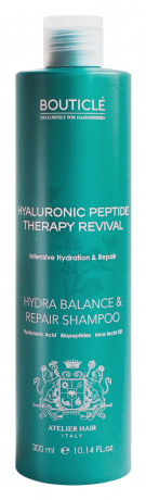 Увлажняющий шампунь для очень сухих и поврежденных волос -Hyaluronic Peptide Hydra Balance & Repair Shampoo