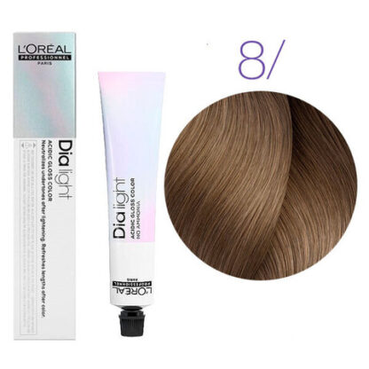 Краска для волос - L'Оreal Professionnel Dia Light 8 (Светлый блондин)