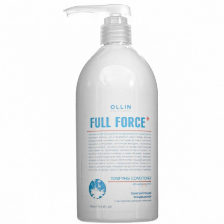 Тонизирующий кондиционер с экстрактом пурпурного женьшеня - Ollin Professional Full Force Tonifying Conditioner