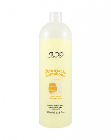 Шампунь для всех типов волос «Молоко и мед» - Kapous Studio Professional Aromatic Symphony Shampoo Milk & Honey 1000 мл