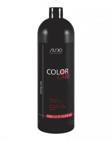 Бальзам-уход для окрашенных волос - Kapous Studio Professional Caring Line Balm Color Care 1000 мл