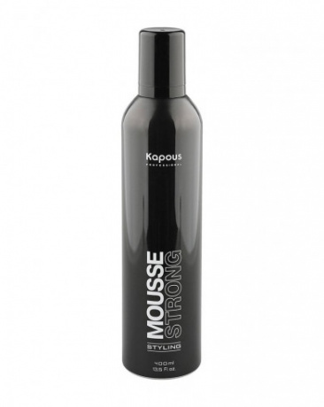 Мусс для укладки волос сильной фиксации - Kapous Professional Mousse Strong 400 мл