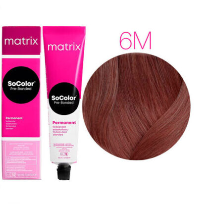 Краска для волос Темный Блондин Мокка - SoColor beauty 6M