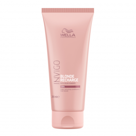 Оттеночный бальзам для  теплых светлых оттенков - Wella Professional  Invigo Blonde Recharge Warm conditioner 200