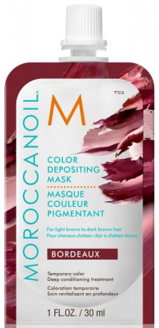 Маска тонирующая для волос Бордо - Moroccanoil Color Depositing Mask Bordeaux 30 мл