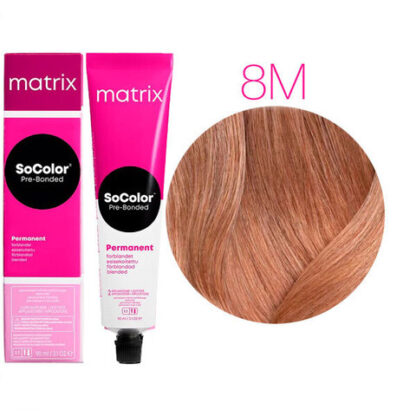 Краска для волос Светлый Блондин Мокка - SoColor beauty 8M