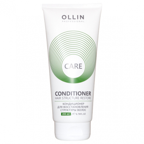 Кондиционер для восстановления структуры волос - Ollin Professional Care Restore Conditioner