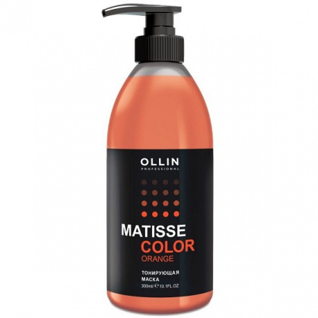 Маска тонирующая, Апельсин - Ollin Professional Matisse Color Mask Orange