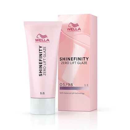 Гель-крем - Wella Professionals Shinefinity №05/98 (Стальная Орхидея)