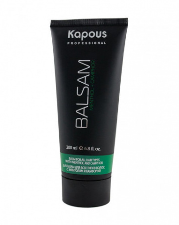 Бальзам с ментолом и маслом камфоры - Kapous Professional Balm with mint & camphor 200 мл