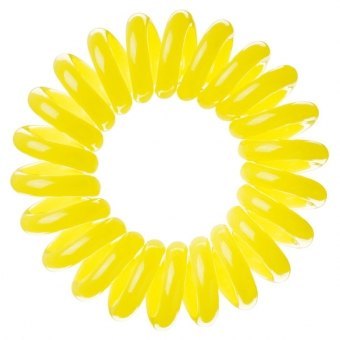 Резинка для волос желтая - Traceless hair ring yellow