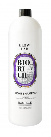 Шампунь для поддержания объёма для волос всех типов - Bouticle Glow Lab Biorich Light Shampoo