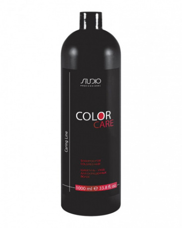 Шампунь-уход для окрашенных волос - Kapous Studio Professional Caring Line Shampoo Color Care 1000 мл