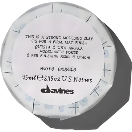 Моделирующая глина для стойкого матового финиша - Davines More inside Strong Moulding Clay