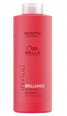 Шампунь для защиты цвета тонких и нормальных волос - Wella Invigo Color Brilliance Color protection shampoo 