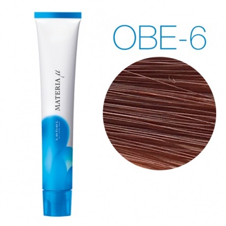 Lebel Materia Lifer OBe-6 (темный блондин оранжево-бежевый) - Тонирующая краска для волос