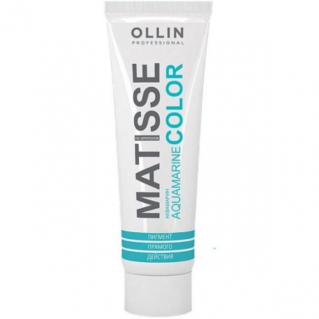 Пигмент прямого действия, Аквамарин - Ollin Professional Matisse Color Aquamarine