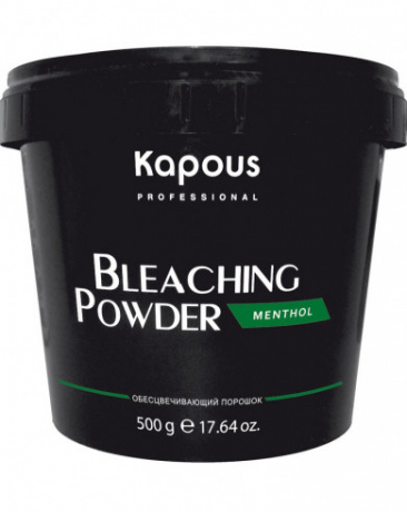 Обесцвечивающий порошок для волос «Menthol» - Kapous Professional Bleaching Powder Menthol 500 г