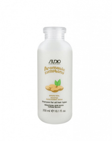 Шампунь для всех типов волос «Молочко миндального ореха» - Kapous Studio Professional Aromatic Symphony Shampoo Almond Milk 350 мл