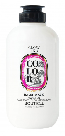 Бальзам-маска для окрашенных волос с экстрактом брусники - Bouticle Glow Lab Color Balm-Mask 