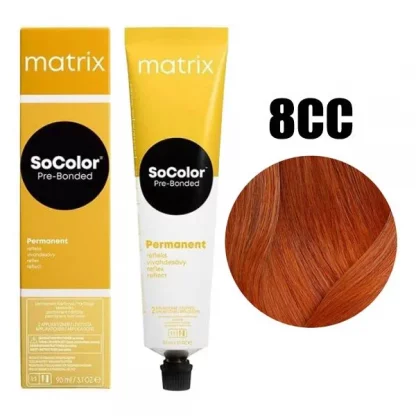 Краска для волос Светлый Блондин Глубокий Медный - SoColor beauty 8CC 