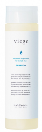 Шампунь восстанавливающий для волос и кожи головы - Lebel Viege Shampoo 