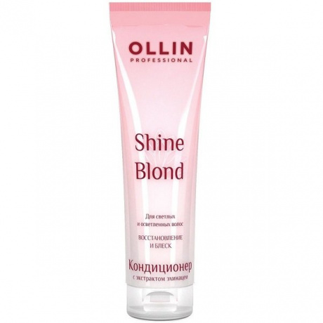 Кондиционер с экстрактом эхинацеи - Ollin Professional Shine Blond Conditioner