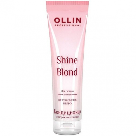Кондиционер с экстрактом эхинацеи - Ollin Professional Shine Blond Conditioner
