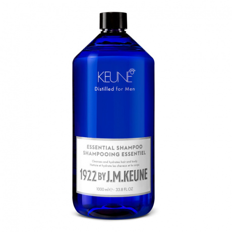Шампунь для волос и тела универсальный - Keune 1922 by J.M. Keune Essential Shampoo 1000 мл