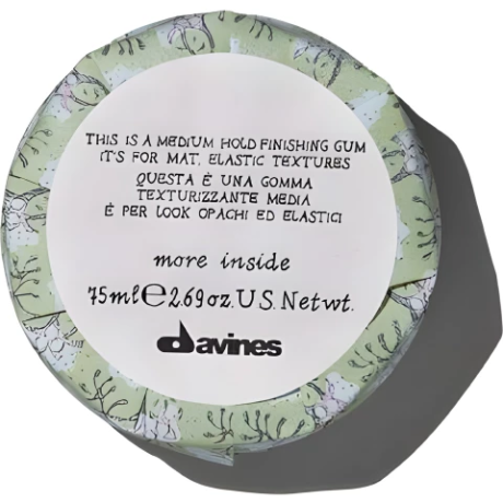 Эластик гель для матовых подвижных текстур - Davines More Inside Medium Hold Finishing Gum 