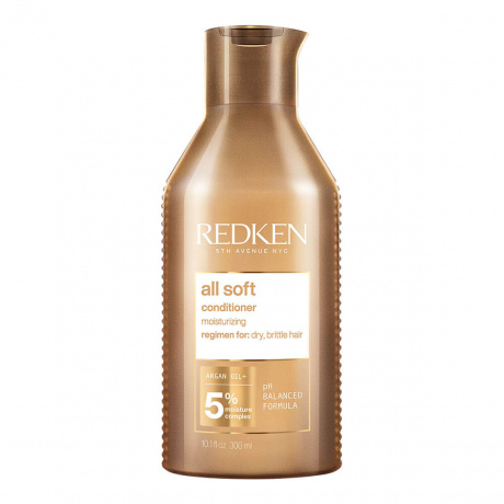 Кондиционер с аргановым маслом для сухих и ломких волос - Redken All Soft Conditioner  