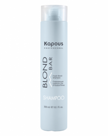 Освежающий шампунь для волос оттенков блонд - Kapous Professional Blond Bar Refresh Shampoo 300 мл
