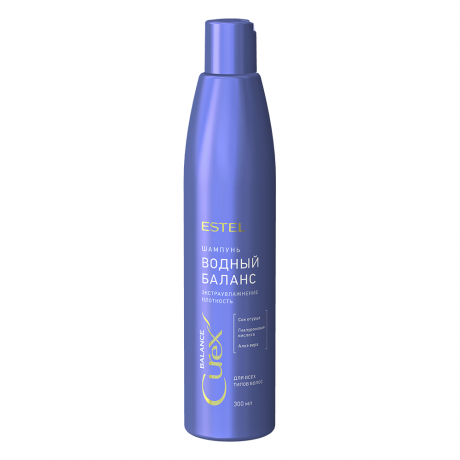 Шампунь «Водный баланс» для всех типов волос - Estel Curex Balance Shampoo