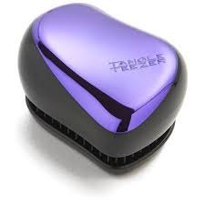 Расческа для волос фиолетовая - Tangle Teezer Combs for hair Compact Styler Purple Dazzle