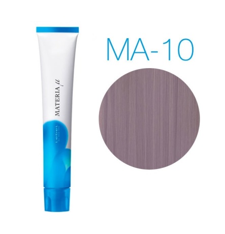 Тонирующая краска для волос  - Lebel Materia Lifer MA-10 (яркий блондин розово-лиловый)