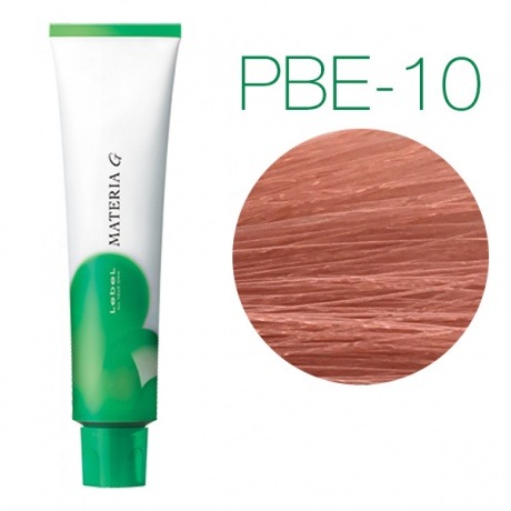 Lebel Materia Grey PBe-10 (яркий блондин розово-бежевый) - Перманентная краска для седых волос 