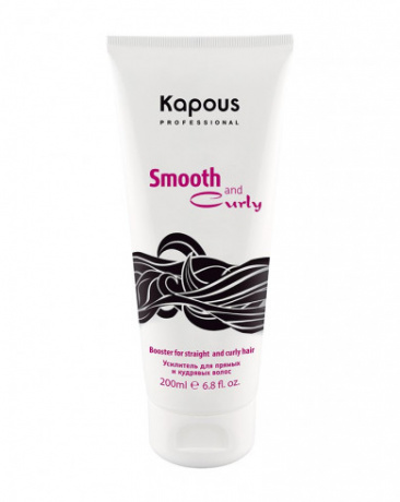 Усилитель для прямых и кудрявых волос двойного действия «Amplifier» - Kapous Professional Smooth and Curly Booster 200 мл