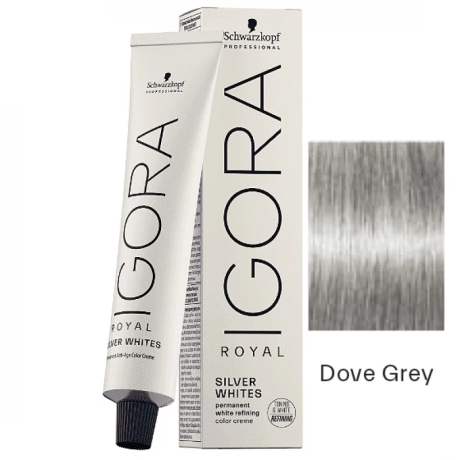 Краска для волос - Schwarzkopf Professional Igora Silver Whites Dove Grey (Сталь)