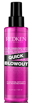 Двухфазный термозащитный спрей, сокращающий время сушки волос - Redken Quick Blowout