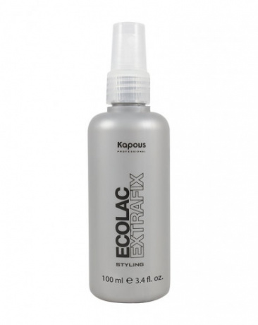 Лак для волос жидкий сверхсильной фиксации - Kapous Professional Ecolac Extrafix 100 мл
