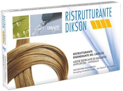 Dikson Ristrutturante – Реструктурирующий комплекс для восстановления поврежденных волос