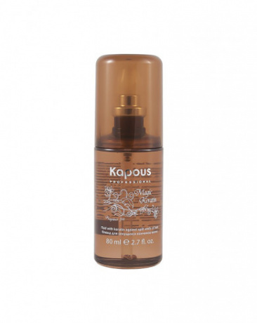 Флюид для секущихся кончиков волос с кератином - Kapous Fragrance Free Magic Keratin Fluid 80 мл