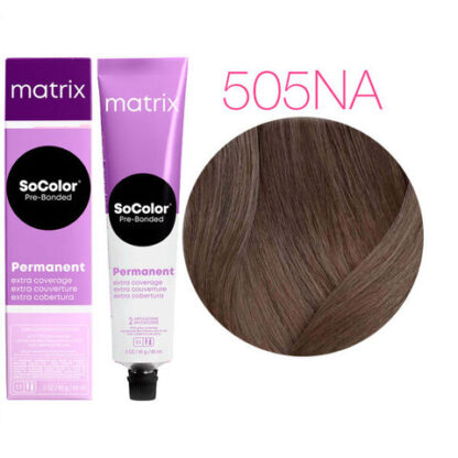 Краска для волос Светлый Шатен Натуральный Пепельный - SoColor beauty 505NA