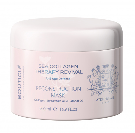 Коллагеновая восстанавливающая маска - Bouticle Atelier Hair Sea Collagen Reconstruction Mask