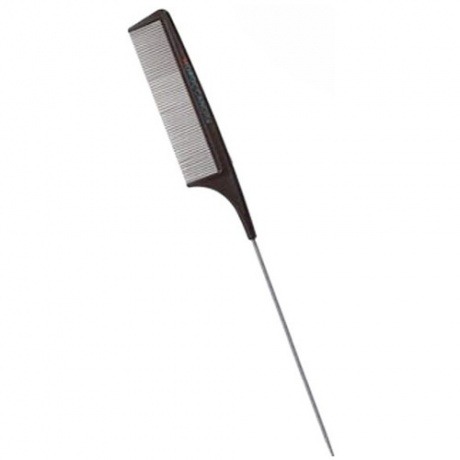 Расческа карбоновая с металлической ручкой CC-T - Moroccanoil Hair Brush Comb Tail CC-T