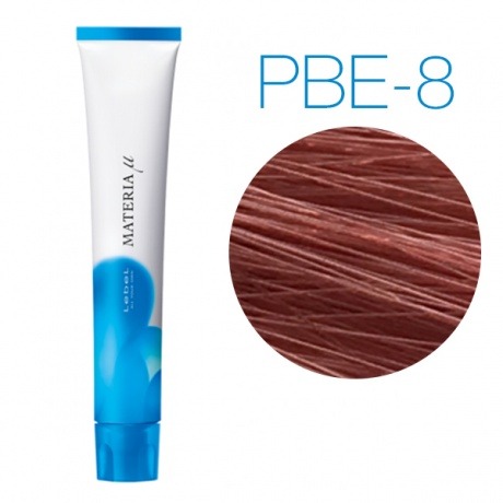 Lebel Materia Lifer PBe-8 (светлый блондин розово-бежевый) -Тонирующая краска для волос